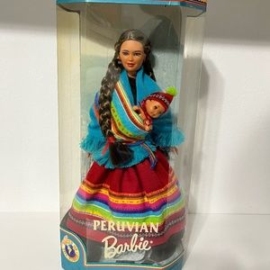 Dolls of The World Peruvian Barbie 1999